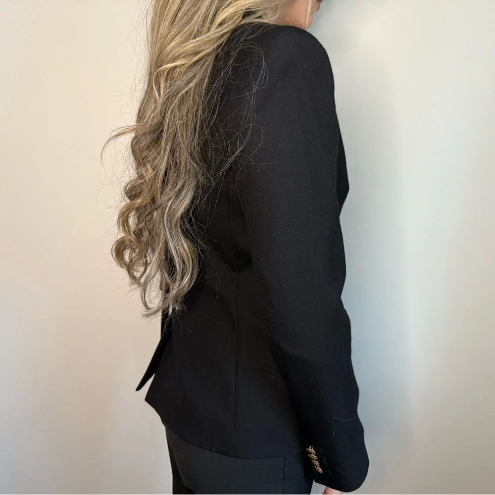 J crew Schoolboy black blazer - Picture 5 of 8